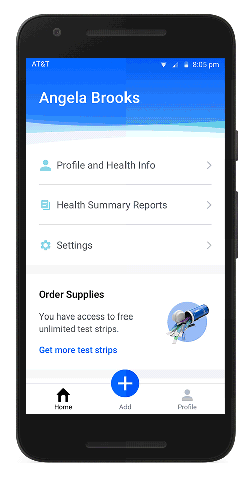 How to Reorder Free Test Strips Livongo