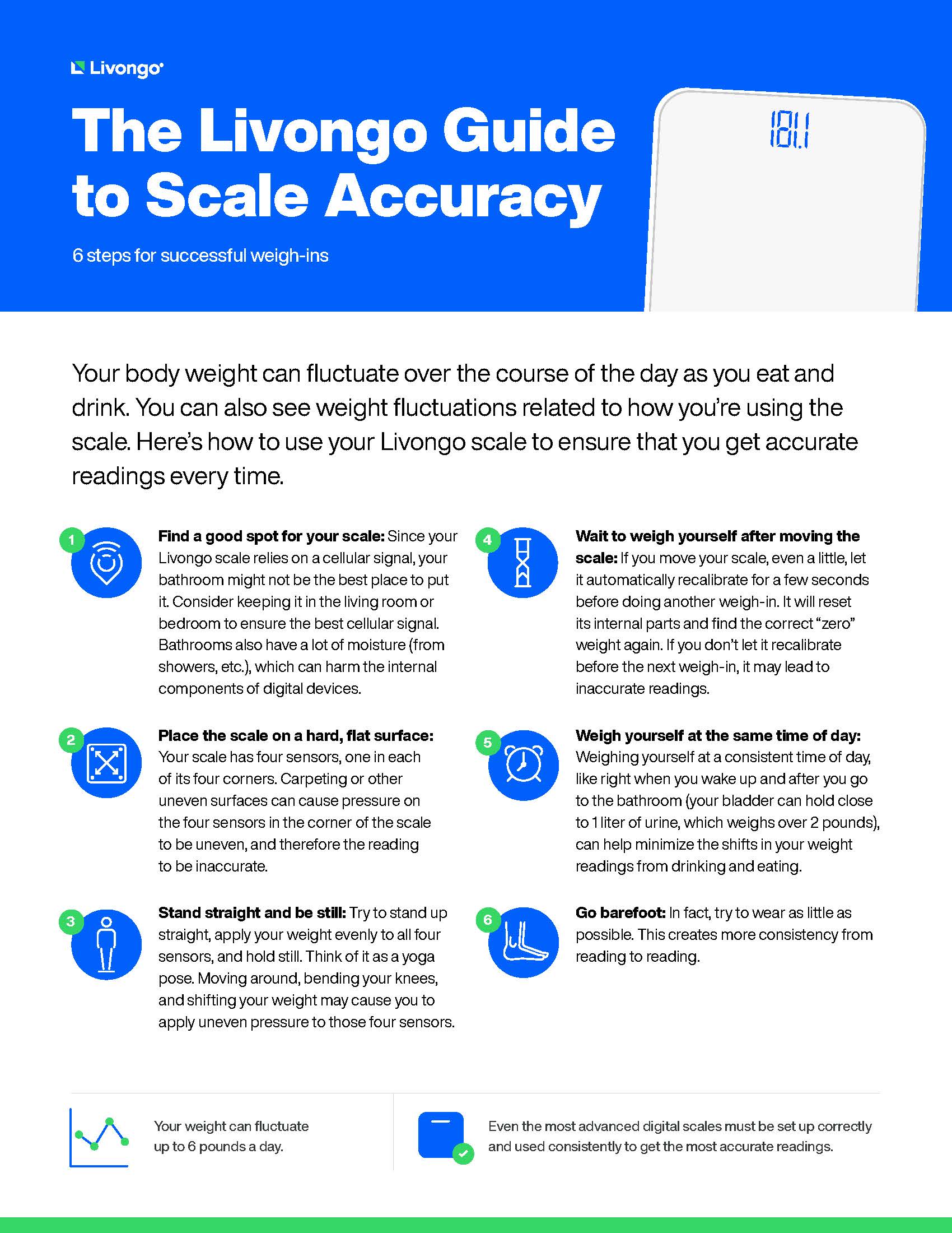 The Livongo Guide to Scale Accuracy Livongo