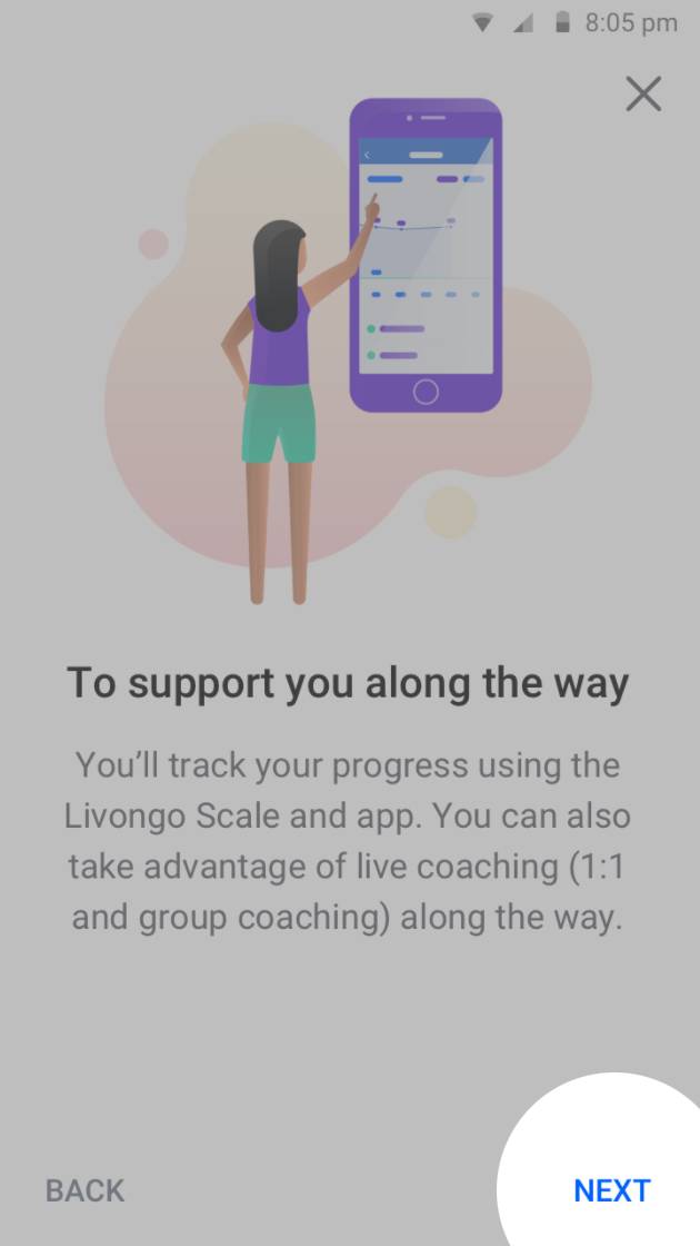 How to Connect Your Scale With the Livongo App and Complete Your First